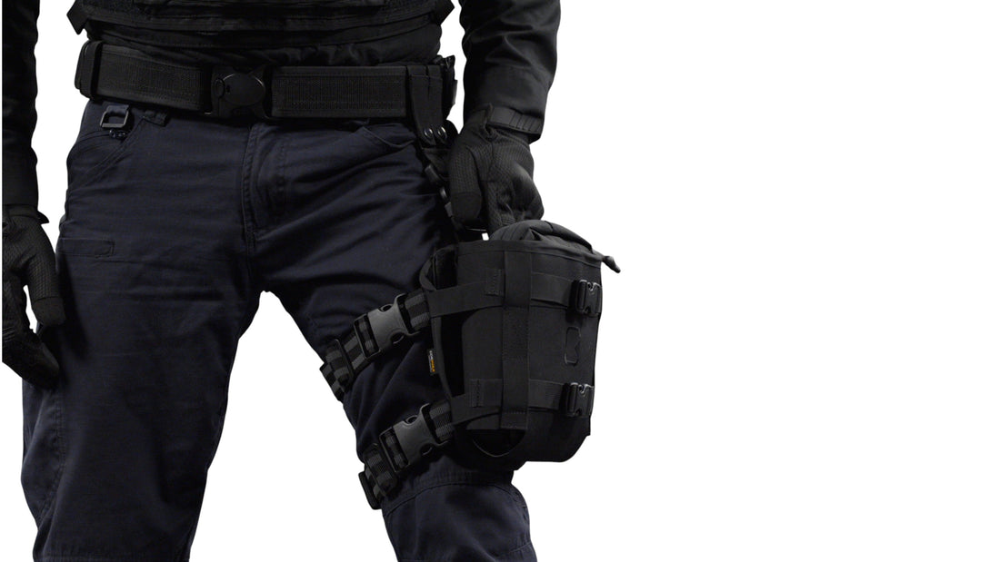 Endlich ist es da! Das Beinholster für QUICKSHIELD®
